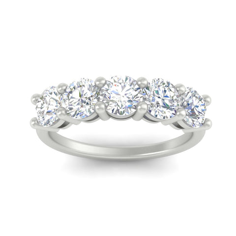 Elegant 3 Carat Round Gemstone Ring for Women