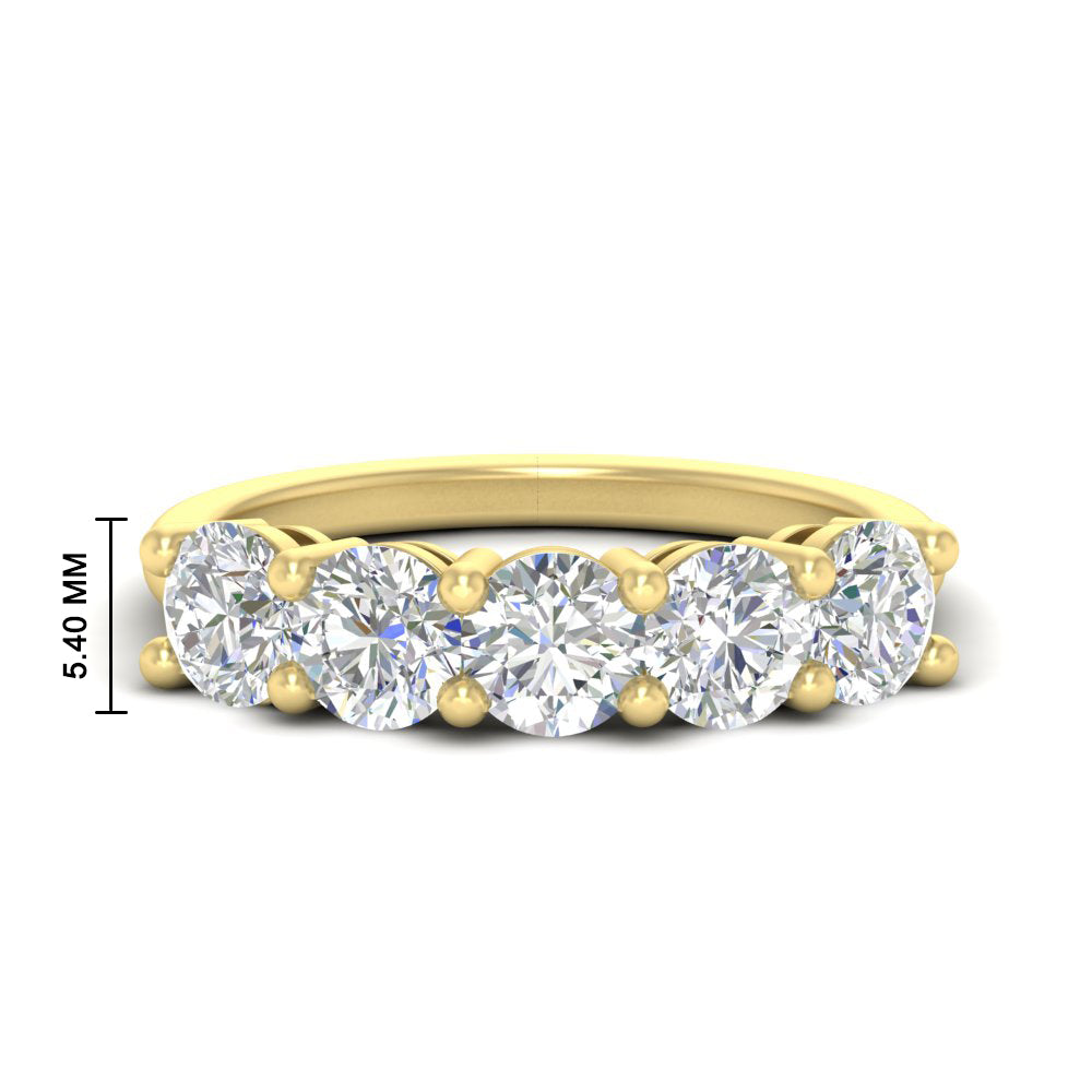 round-cut-diamond-3-carat-bridal-wedding-band-in-yellow-gold-FDENS141ROB-3.00CT-NL-YG-HW
