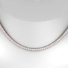 Load image into Gallery viewer, round-cut-diamond-7-carat-tennis-necklace-in-FDNK11334-(0.04CT)ANGLE1-NL-RG