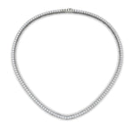 Load image into Gallery viewer, round-cut-diamond-7-carat-tennis-necklace-in-FDNK11334-(0.04CT)ANGLE1-NL-WG