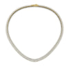Load image into Gallery viewer, round-cut-diamond-7-carat-tennis-necklace-in-FDNK11334-(0.04CT)ANGLE1-NL-YG