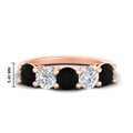 Thumbnail 45 - round-cut-diamond-and-black-diamond-3-carat-bridal-wedding-band-in-rose-gold-FDENS141ROBGBLACK-3.00CT-NL-RG-HW