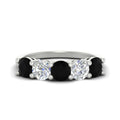 Thumbnail 73 - round-cut-diamond-and-black-diamond-3-carat-bridal-wedding-band-in-white-gold-FDENS141ROBGBLACK-3.00CT-NL-WG