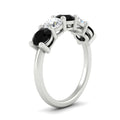 Thumbnail 77 - round-cut-diamond-and-black-diamond-3-carat-bridal-wedding-band-in-white-gold-FDENS141ROBGBLACKANGLE2-3.00CT-NL-WG