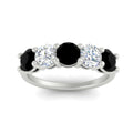 Thumbnail 76 - round-cut-diamond-and-black-diamond-3-carat-bridal-wedding-band-in-white-gold-FDENS141ROBGBLACKANGLE5-3.00CT-NL-WG