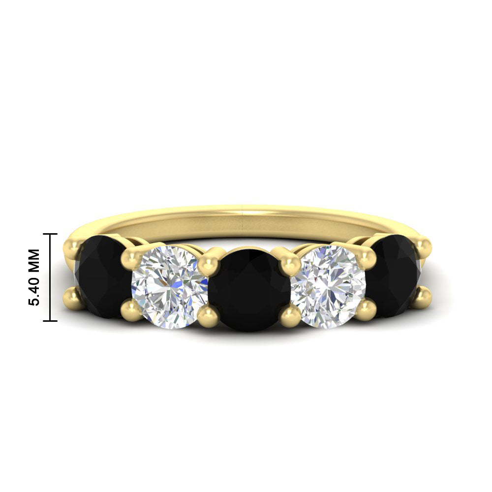 round-cut-diamond-and-black-diamond-3-carat-bridal-wedding-band-in-yellow-gold-FDENS141ROBGBLACK-3.00CT-NL-YG-HW