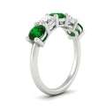 Thumbnail 65 - round-cut-diamond-and-emerald-3-carat-bridal-wedding-band-in-white-gold-FDENS141ROBGEMGRANGLE2-3.00CT-NL-WG