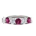 Thumbnail 57 - round-cut-diamond-and-pink-sapphire-3-carat-bridal-wedding-band-in-white-gold-FDENS141ROBGSADRPI-3.00CT-NL-WG-HW