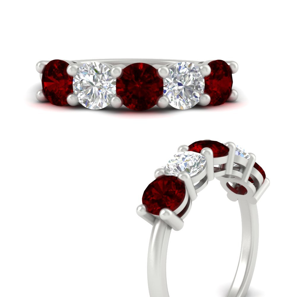 round-cut-diamond-and-ruby-3-carat-bridal-wedding-band-in-white-gold-FDENS141ROBGRUDRANGLE3-3.00CT-NL-WG