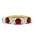Thumbnail 105 - round-cut-diamond-and-ruby-3-carat-bridal-wedding-band-in-yellow-gold-FDENS141ROBGRUDR-3.00CT-NL-YG-HW