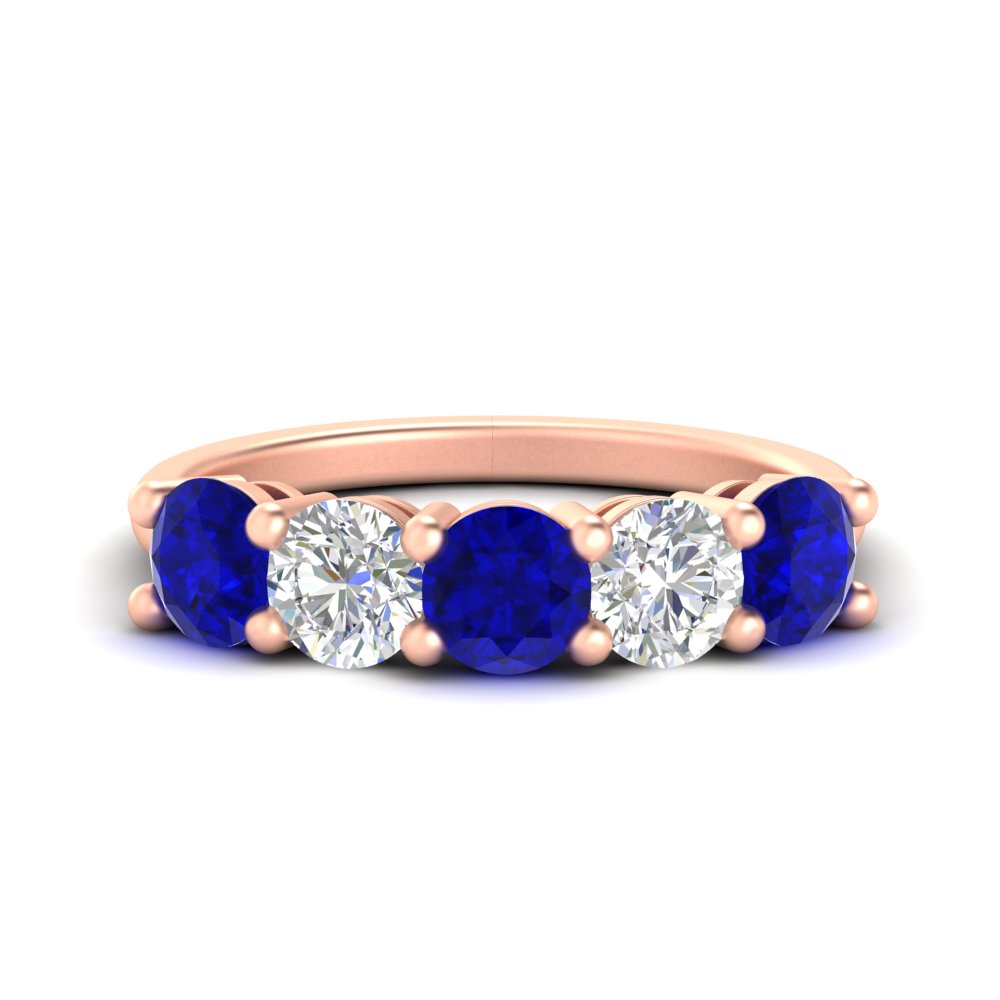 round-cut-diamond-and-sapphire-3-carat-bridal-wedding-band-in-rose-gold-FDENS141ROBGSABL-3.00CT-NL-RG