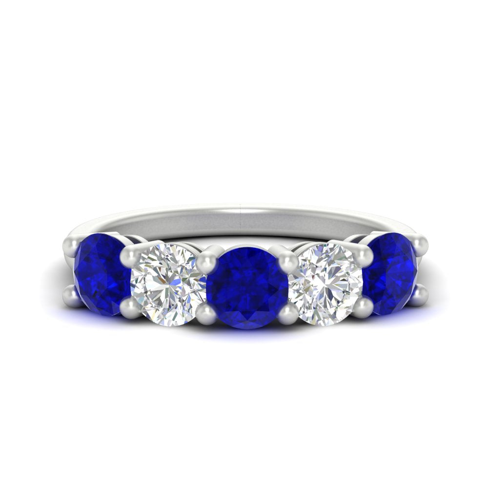 round-cut-diamond-and-sapphire-3-carat-bridal-wedding-band-in-white-gold-FDENS141ROBGSABL-3.00CT-NL-WG