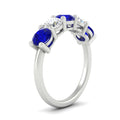 Thumbnail 53 - round-cut-diamond-and-sapphire-3-carat-bridal-wedding-band-in-white-gold-FDENS141ROBGSABLANGLE2-3.00CT-NL-WG