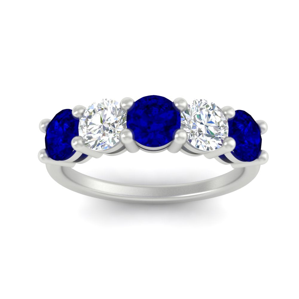 round-cut-diamond-and-sapphire-3-carat-bridal-wedding-band-in-white-gold-FDENS141ROBGSABLANGLE5-3.00CT-NL-WG