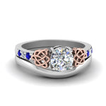Load image into Gallery viewer, round-cut-diamond-celtic-wedding-set-with-sapphire-in-950-Platinum-FDENS2255B3ROGSABL-NL-WG?v=1756976789
