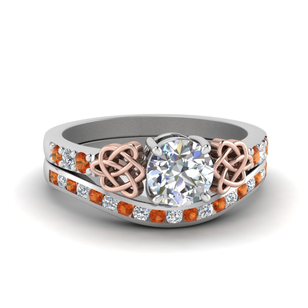 round-cut-diamond-channel-band-celtic-bridal-set-with-orange-sapphire-in-14K-white-gold-FDENS2255B2ROGSAOR-NL-WG_cdfe96ff-0f09-46ca-9aa7-17f24d72a6df?v=1756980510