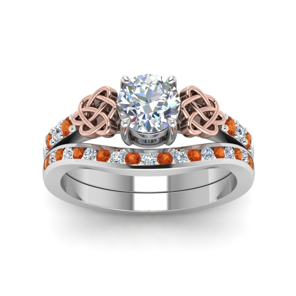 round-cut-diamond-channel-band-celtic-bridal-set-with-orange-sapphire-in-14K-white-gold-FDENS2255B2ROGSAORANGLE5-NL-WG_798bfbd0-8864-47cd-8773-2998f22ba60d?v=1756980513