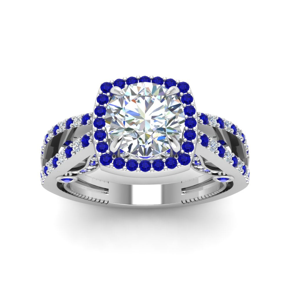 round-cut-diamond-engagement-ring-with-blue-sapphire-in-18K-white-gold-FD1109RORGSABLANGLE3-NL-WG