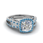 Load image into Gallery viewer, round-cut-diamond-engagement-ring-with-blue-topaz-in-FD1109RORGICBLTOANGLE3-NL-WG
