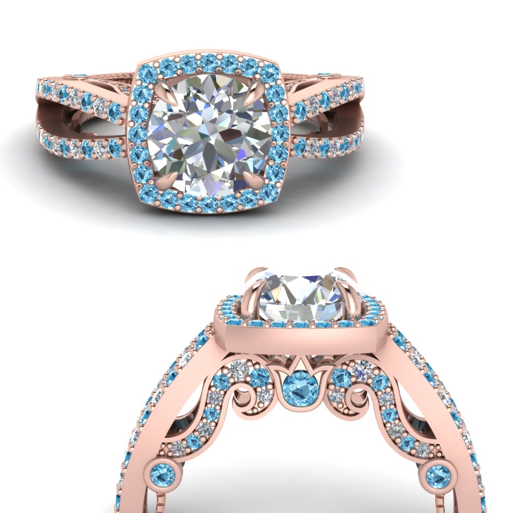 round-cut-diamond-engagement-ring-with-blue-topaz-in-18K-rose-gold-FD1109RORGICBLTOANGLE3-NL-RG