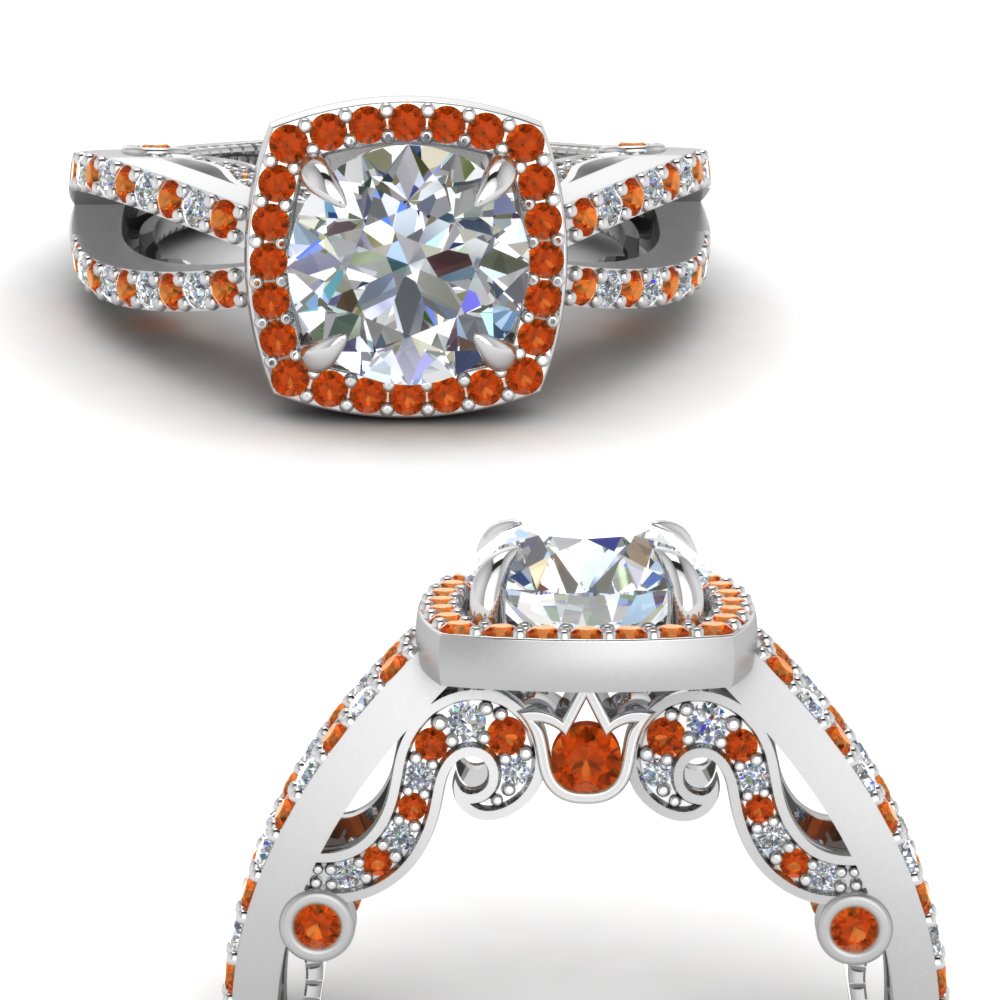 round-cut-diamond-engagement-ring-with-orange-sapphire-in-18K-white-gold-FD1109RORGSAORANGLE3-NL-WG
