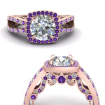 Load image into Gallery viewer, round-cut-diamond-engagement-ring-with-purple-topaz-in-FD1109RORGVITOANGLE3-NL-RG
