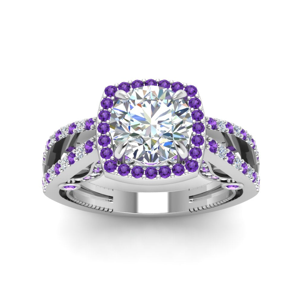 round-cut-diamond-engagement-ring-with-purple-topaz-in-18K-white-gold-FD1109RORGVITOANGLE3-NL-WG