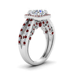 Load image into Gallery viewer, round-cut-diamond-engagement-ring-with-ruby-in-FD1109RORGRUDRANGLE3-NL-WG
