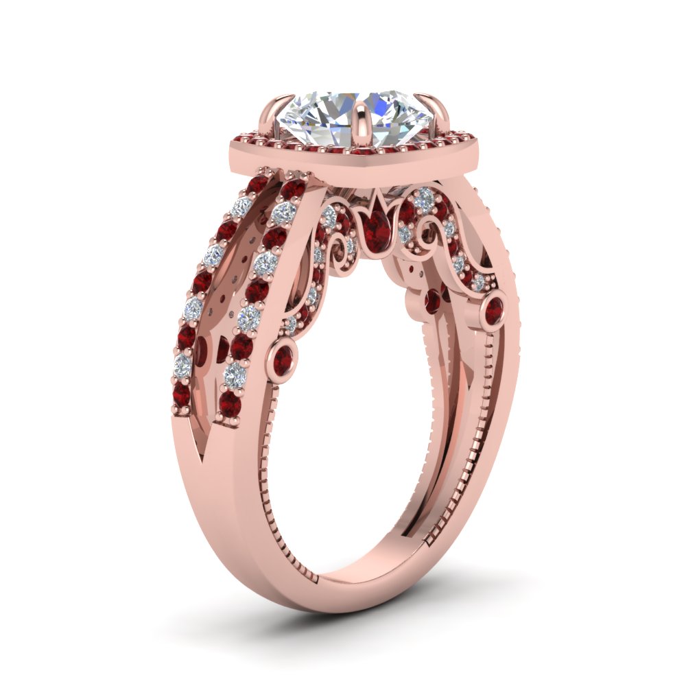 round-cut-diamond-engagement-ring-with-ruby-in-18K-rose-gold-FD1109RORGRUDRANGLE3-NL-RG