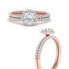 Load image into Gallery viewer, round-cut-diamond-halo-wedding-ring-set-in-rose-gold-FD8523RO-NL-RG
