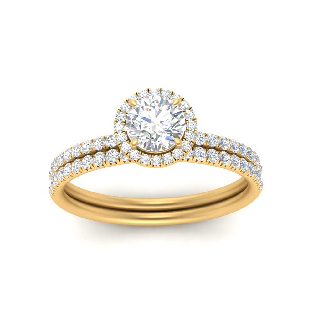 round-cut-diamond-halo-wedding-ring-set-in-yellow-gold-FD8523RO-NL-YG