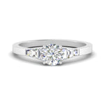 Load image into Gallery viewer, round-cut-diamond-ring-with-tapered-baguettes-in-FD10590RORANGLE3-NL-WG
