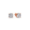 Load image into Gallery viewer, round-cut-diamond-stud-earring-2-carat-in-rose-gold-FDEAR-10411ROANGLE1-2.00CT-NL-RG.jpg?v=1763443498