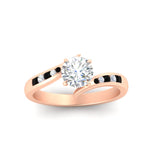 Load image into Gallery viewer, round-cut-diamond-swirl-channel-set-black-diamond-wedding-ring-in-rose-gold-FDENS4028RORGBLACKANGLE5-NL-RG.jpg?v=1754996010

