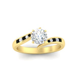 Load image into Gallery viewer, round-cut-diamond-swirl-channel-set-black-diamond-wedding-ring-in-yellow-gold-FDENS4028RORGBLACKANGLE5-NL-YG.jpg?v=1754996011
