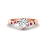 Load image into Gallery viewer, round-cut-diamond-swirl-channel-set-pink-sapphire-wedding-ring-in-rose-gold-FDENS4028RORGSADRPI-NL-RG.jpg?v=1754996006
