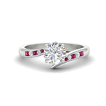 Load image into Gallery viewer, round-cut-diamond-swirl-channel-set-pink-sapphire-wedding-ring-in-white-gold-FDENS4028RORGSADRPI-NL-WG.jpg?v=1754996007
