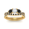 Load image into Gallery viewer, round-cut-diamond-twisted-floral-prong-black-diamond-wedding-set-yellow-gold-FD10257ROGBLACK-ANGLE5-NL-YG_06b9cf7c-09dd-42ef-8b3b-658412267c2c?v=1756360189