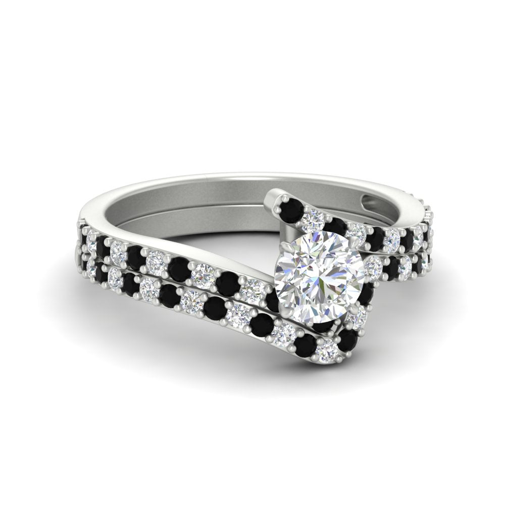 round-cut-diamond-wedding-ring-set-with-black-diamond-in-FDENS3007ROGBLACK-NL-WG
