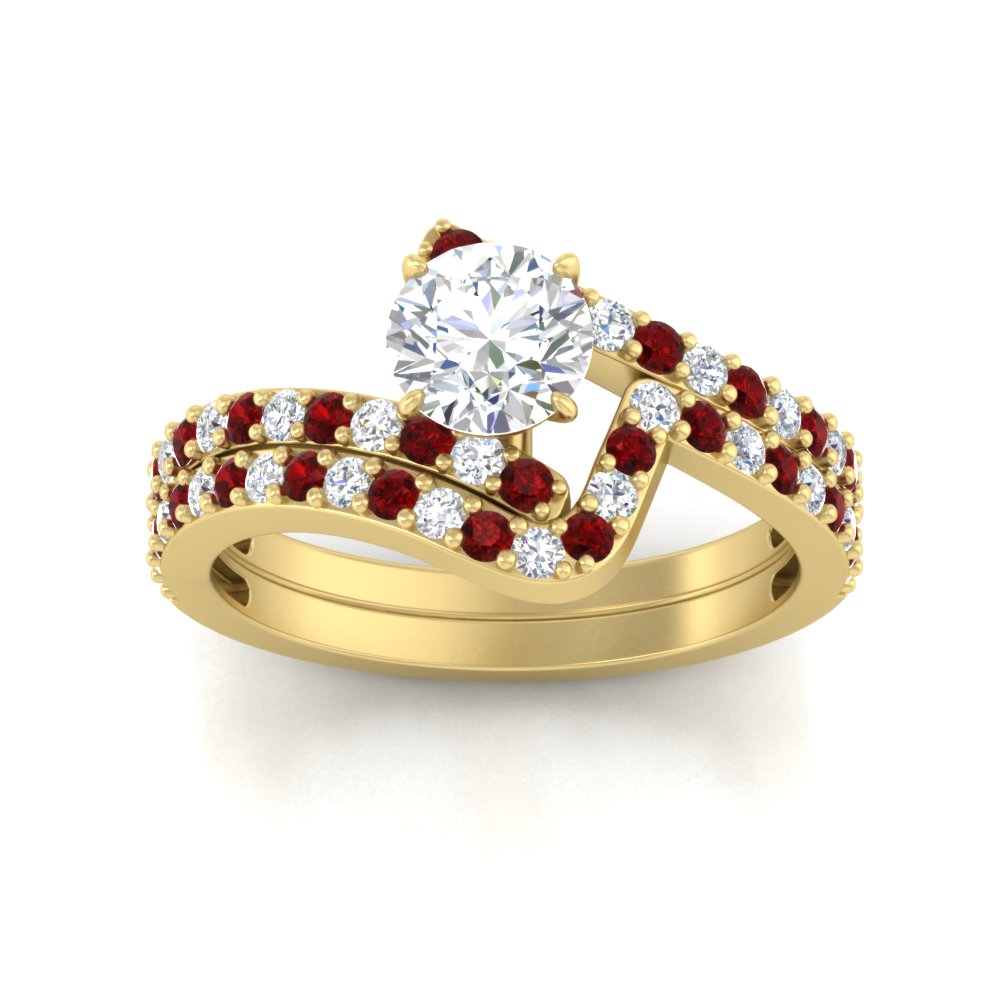 round-cut-diamond-wedding-ring-set-with-ruby-in-FDENS3007ROGRUDR-NL-YG