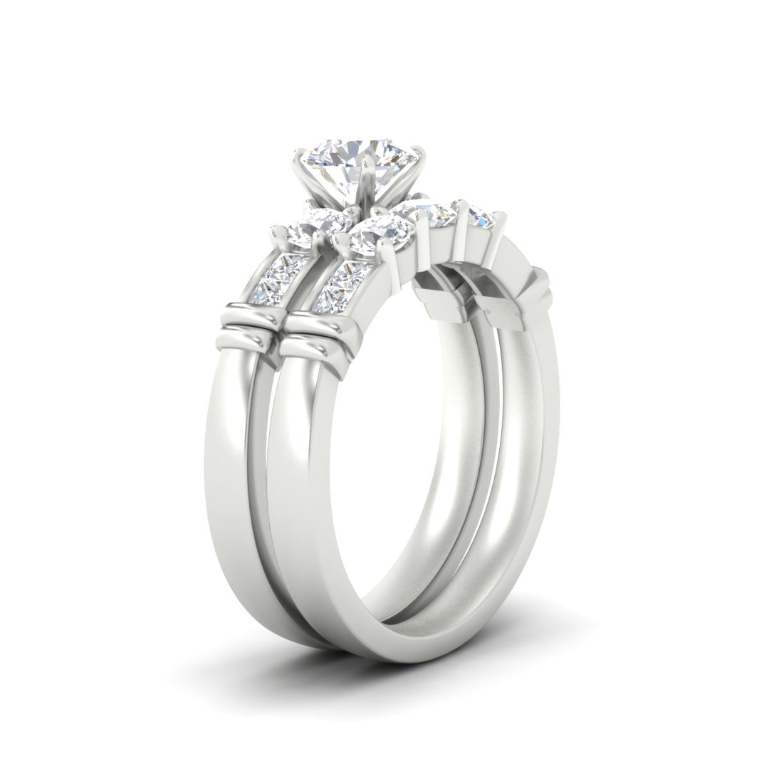 round-cut-dual-hoop-diamond-wedding-ring-set-in-white-gold-fdens286rosleep-nl-wg