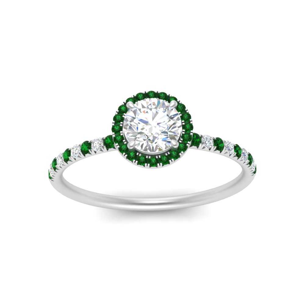 round-cut-emerald-halo-petite-engagement-ring-in-white-gold-FD8523RORGEMGRANGLE3-NL-WG