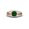 Load image into Gallery viewer, round-cut-emerald-halo-swirl-split-diamond-engagement-ring-in-rose-gold-FD11180RORGEMGR-NL-RG-GS.jpg
