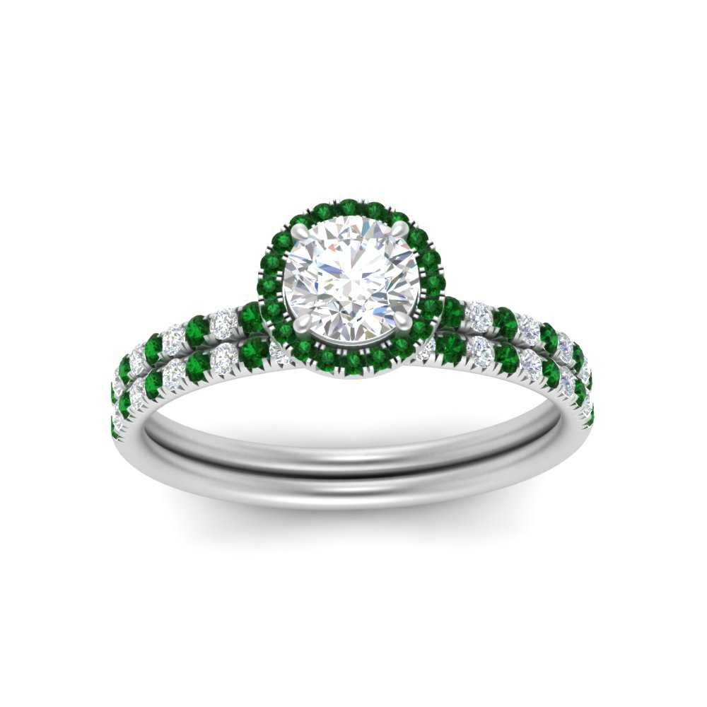 round-cut-emerald-halo-wedding-ring-set-in-white-gold-FD8523ROGEMGR-NL-WG