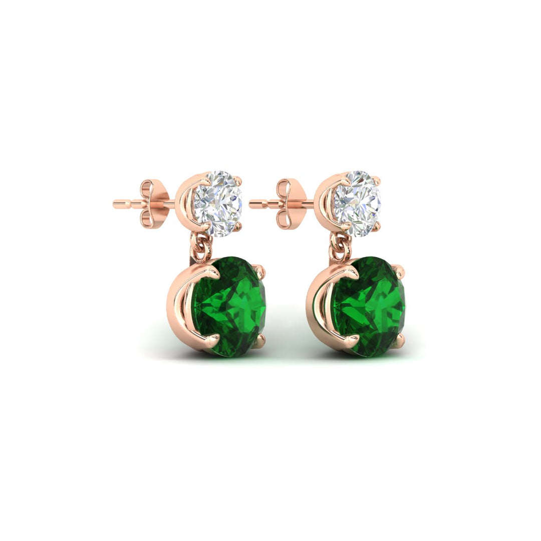 round-cut-emerald-stud-earrings-with-drop-design-in-rose-gold-fdear11550rogemgrangle4-nl-rg.jpg?v=1769066477