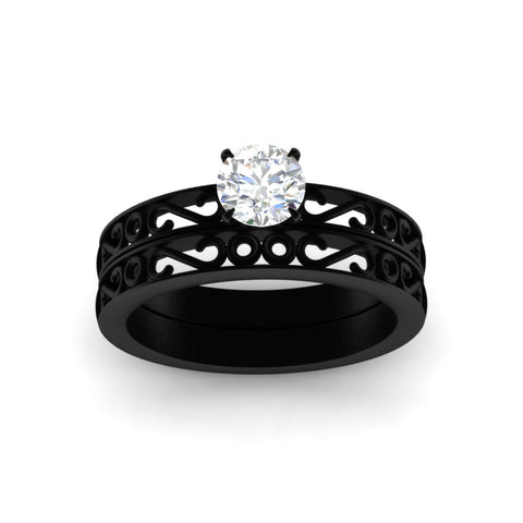 round-cut-filigree-single-stone-diamond-wedding-ring-set-in-black-gold-FDENS3289ROANGLE5-NL-BG.jpg?v=1763371088
