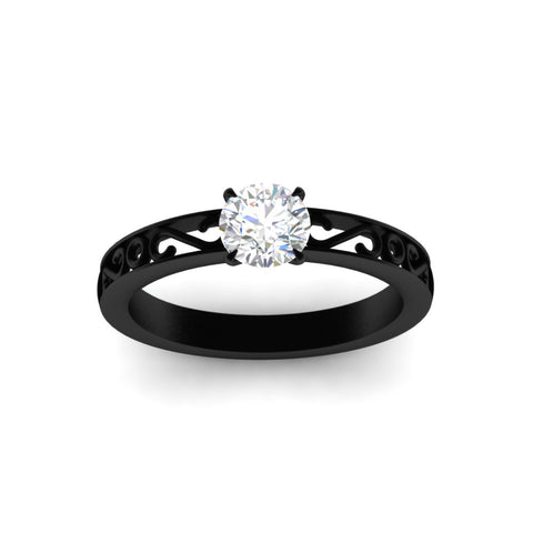 round-cut-filigree-single-stone-engagement-ring-in-black-gold-FDENS3289RORANGLE5-NL-BG.jpg?v=1763370615
