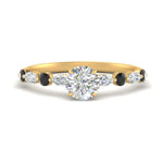 Load image into Gallery viewer, round-cut-floating-marquise-accent-black-diamond-engagement-ring-in-yellow-gold-FDEWB9398RORGBLACK-NL-YG?v=1756366451
