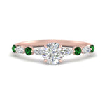 Load image into Gallery viewer, round-cut-floating-marquise-accent-emerald-engagement-ring-in-rose-gold-FDEWB9398RORGEMGR-NL-RG_80bf59cf-536a-4d97-aca7-262d647bdcca?v=1756366563
