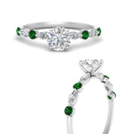 Load image into Gallery viewer, round-cut-floating-marquise-accent-emerald-engagement-ring-in-white-gold-FDEWB9398RORGEMGRANGEL3-NL-WG?v=1756366451
